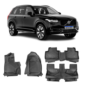 JOGO DE TAPETE BANDEJA PREMIUM XC90 2015 A 2023 - COMPLETO