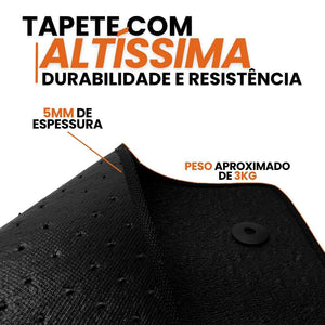 TAPETES BORRACHA PREMIUM T-CROSS 2018 A 2025 3 PEÇAS