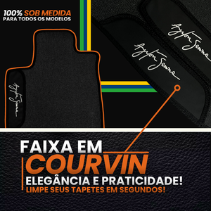 TAPETE BORRACHA PREMIUM ASSINATURA SENNA TODOS OS MODELOS (SOB MEDIDA) - Exclusive