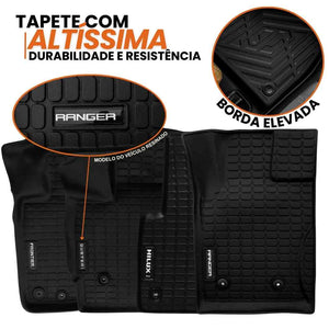 TAPETE TIPO BANDEJA PREMIUM RANGER 2024 A 2025 JOGO COMPLETO