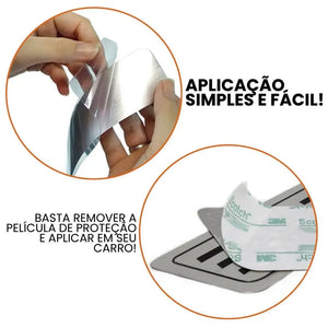 SOLEIRA AÇO INOX COM DOBRA PREMIUM VOLKSWAGEN FOX XTREME 2018 A 2021