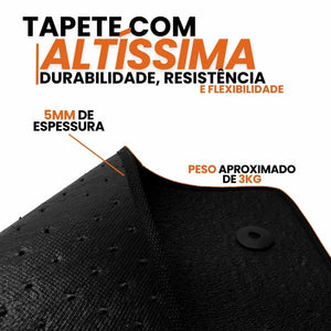 TAPETE BORRACHA PREMIUM CLASSIC 2002 A 2016 4 PEÇAS