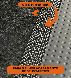 TAPETE PORTA MALA CARPETE+BASE PINADA HB 20S