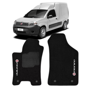 TAPETE CARPETE FIORINO 2014 A 2023 2 PEÇAS - Exclusive