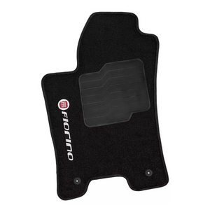 TAPETE CARPETE FIORINO 2014 A 2023 2 PEÇAS - Exclusive