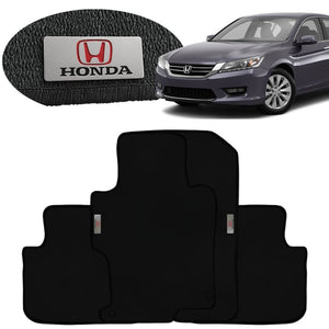 TAPETE BORRACHA TAG INOX ACCORD 2013 A 2017 4 PEÇAS
