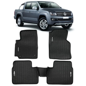 TAPETE TIPO BANDEJA PREMIUM AMAROK 2011 A 2024 JOGO COMPLETO