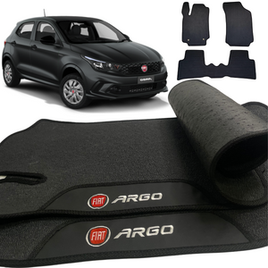 TAPETE BORRACHA PREMIUM ARGO 2018 A 2024 - Exclusive