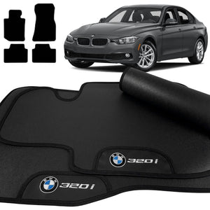 TAPETES BORRACHA PREMIUM BMW 320i 2012 A 2019 4 PEÇAS