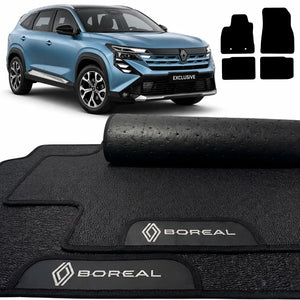 TAPETES BORRACHA PREMIUM RENAULT BOREAL 2025 A 2026 4 PEÇAS