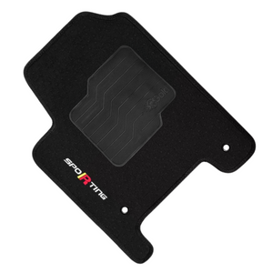 TAPETE CARPETE BRAVO SPORTING 2011 A 2015 C/ EXTINTOR PRETO 4 PEÇAS - Exclusive