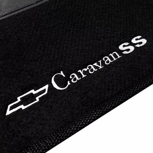 TAPETE CARPETE CARAVAN SS 1975 A 1979 PRETO 4 PEÇAS - Exclusive