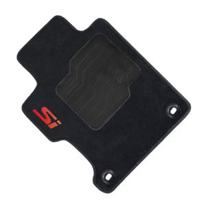 TAPETE CARPETE CIVIC SI 2007 A 2011 PRETO 3 PEÇAS - Exclusive