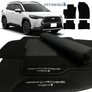 TAPETE CARPETE TOYOTA COROLLA CROSS HYBRID 4 PEÇAS - Exclusive