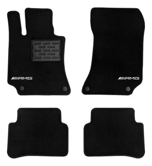 TAPETES CARPETE PRETO CLS AMG W128 2011 A 2018 5 PECAS