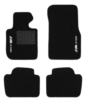 TAPETES CARPETE PRETO BMW SERIE 318I M 2012 A 2019 4 PECAS