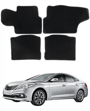TAPETE AZERA 2012 A 2017 PRETO BORDADO 5 PEÇAS - Gold Brasil Parts