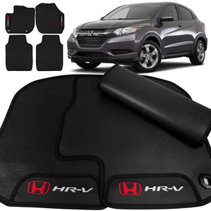 TAPETE BORRACHA PREMIUM HR-V 2015 A 2021 4 PEÇAS
