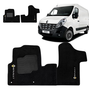 TAPETE CARPETE RENAULT MASTER 2010 A 2022 2 PEÇAS - Exclusive