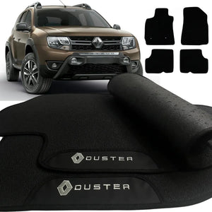 TAPETE BORRACHA PREMIUM DUSTER 2016 A 2019 3 PEÇAS