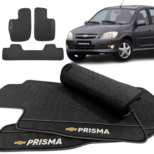 TAPETE BORRACHA PREMIUM PRISMA 2006 A 2012 - Exclusive