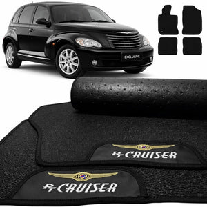 TAPETES BORRACHA PREMIUM CHRYSLER PT CRUISER 2001 A 2010 4 PEÇAS