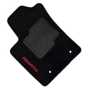 TAPETE CARPETE PULSE ABARTH 2021 A 2023 PRETO 4 PEÇAS - Exclusive
