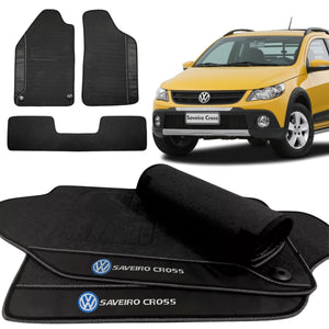 TAPETE BORRACHA PREMIUM SAVEIRO CROSS - Exclusive