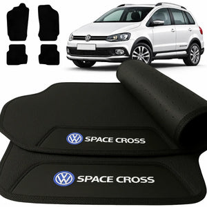 TAPETE BORRACHA PREMIUM SPACECROSS 2006 A 2018 4 PEÇAS