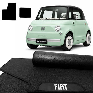 TAPETES BORRACHA PREMIUM FIAT TOPOLINO 2024 2 PEÇAS