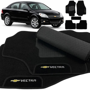 TAPETE CARPETE VECTRA 2006 A 2011 5 PEÇAS