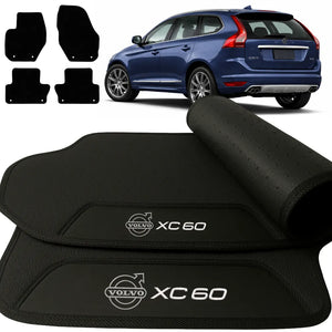 TAPETES BORRACHA PREMIUM XC60 2008 A 2017 4 PEÇAS