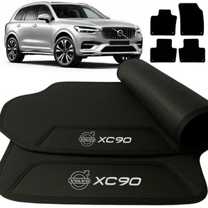 TAPETES BORRACHA PREMIUM VOLVO XC90 2016 A 2022 4 PEÇAS