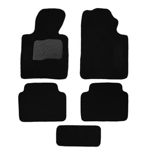 TAPETE VELOSTER 2011 A 2014 PRETO BORDADO 4 PEÇAS - Gold Brasil Parts