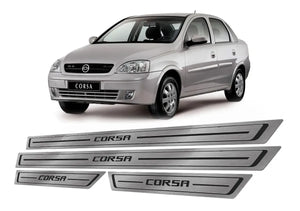 SOLEIRA AÇO INOX GM CORSA SEDAN