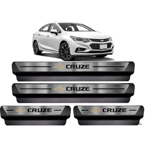 SOLEIRA AÇO INOX PREMIUM CHEVROLET CRUZE