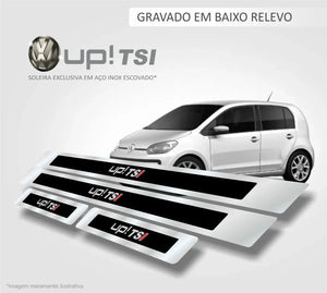 SOLEIRA AÇO INOX PREMIUM VW VOLKSWAGEN UP ALTA QUALIDADE