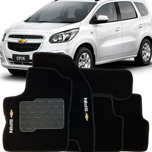 Tapete Spin Bordado 5 peças (7 LUGARES) - Gold Brasil Parts