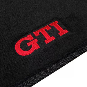 TAPETE CARPETE GOLF GTI 1997 A 2013 MK4 MK5 MK6 BORDADO - Exclusive 