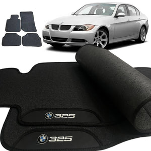 TAPETE BORRACHA PREMIUM BMW 325i 2006 A 2012 4 PEÇAS - Exclusive 