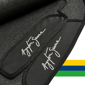 TAPETE BORRACHA PREMIUM ASSINATURA SENNA TODOS OS MODELOS (SOB MEDIDA) - Exclusive 