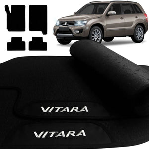 TAPETE BORRACHA PREMIUM GRAND VITARA 2008 A 2016 4 PEÇAS