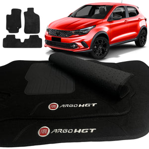 TAPETE CARPETE ARGO HGT 2018 A 2024 3 PEÇAS - Exclusive 