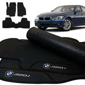 TAPETE BORRACHA PREMIUM BMW 320i 2013 A 2018 - Exclusive 