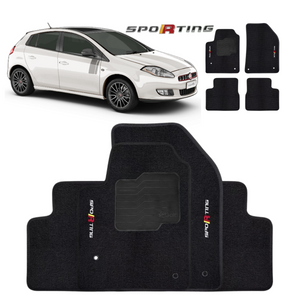 TAPETE CARPETE BRAVO SPORTING 2016 PRETO 4 PEÇAS - Exclusive 