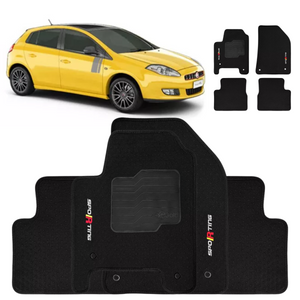 TAPETE CARPETE BRAVO SPORTING 2011 A 2015 C/ EXTINTOR PRETO 4 PEÇAS - Exclusive 