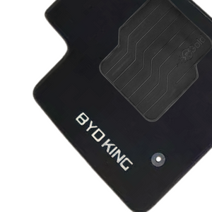 TAPETE CARPETE BYD KING 2023 A 2025 PRETO 4 PEÇAS - Exclusive 