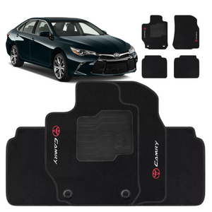 TAPETE CARPETE TOYOTA CAMRY 2012 A 2017 PRETO 4 PEÇAS - Exclusive 