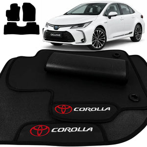 TAPETE BORRACHA PREMIUM COROLLA 2020 A 2026 3 PEÇAS