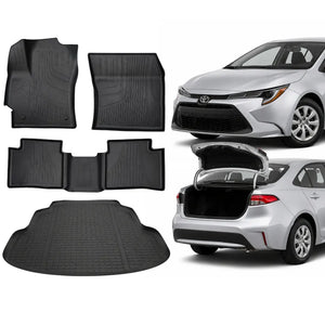 KIT TAPETE BANDEJA INTERNOS + PORTA MALAS COROLLA 2020 A 2026